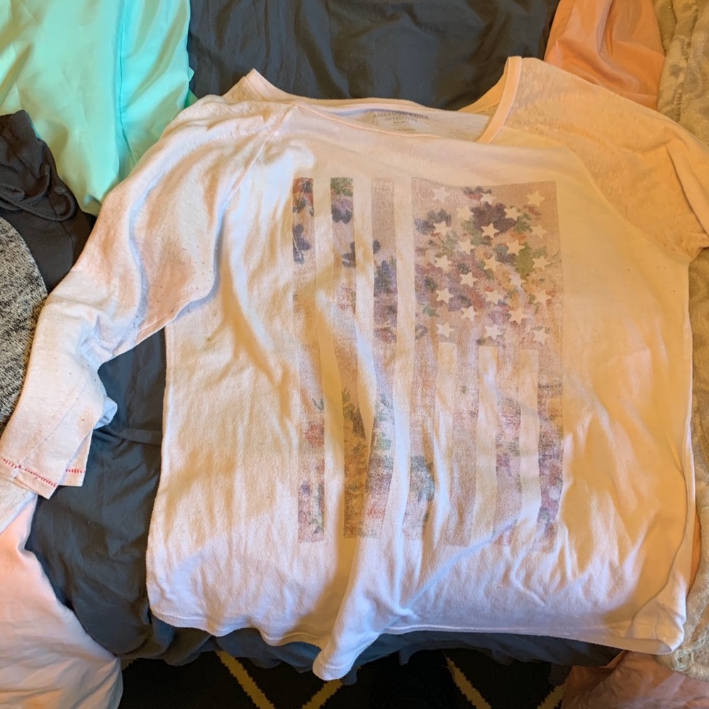 American eagle baseball t